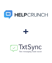 Integración de HelpCrunch y TxtSync