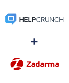 Integración de HelpCrunch y Zadarma