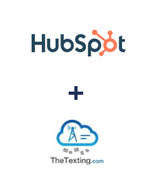 Integración de HubSpot y TheTexting