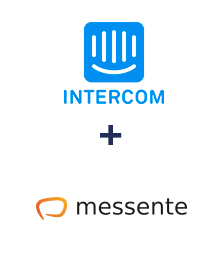 Integración de Intercom  y Messente