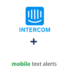 Integración de Intercom  y Mobile Text Alerts