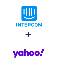 Integración de Intercom  y Yahoo!