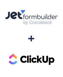 Integración de JetFormBuilder y ClickUp