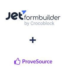 Integración de JetFormBuilder y ProveSource
