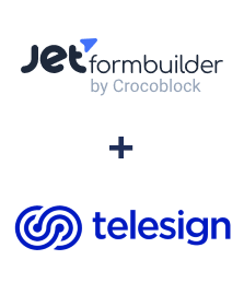 Integración de JetFormBuilder y Telesign