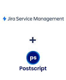 Integración de Jira Service Management y Postscript