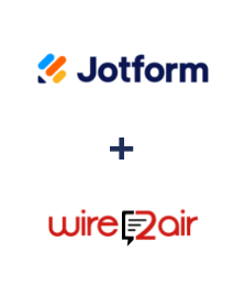 Integración de Jotform y Wire2Air