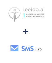 Integración de Leeloo y SMS.to