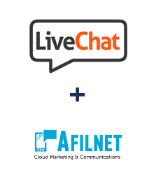 Integración de LiveChat y Afilnet