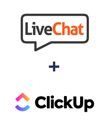 Integración de LiveChat y ClickUp