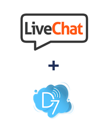 Integración de LiveChat y D7 SMS