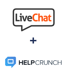 Integración de LiveChat y HelpCrunch