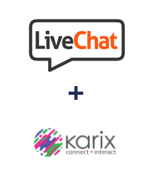Integración de LiveChat y Karix