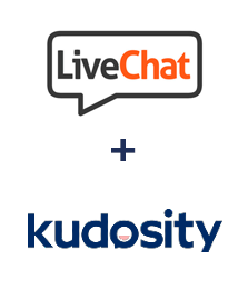 Integración de LiveChat y Kudosity