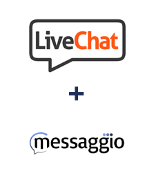 Integración de LiveChat y Messaggio