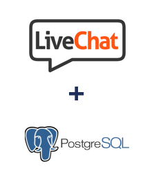 Integración de LiveChat y PostgreSQL