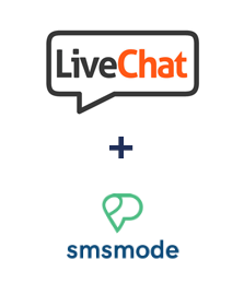 Integración de LiveChat y Smsmode