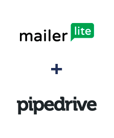 Integración de MailerLite y Pipedrive