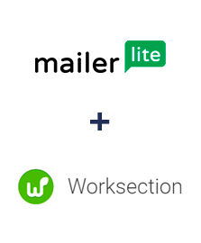 Integración de MailerLite y Worksection