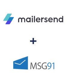 Integración de MailerSend y MSG91