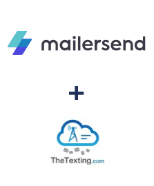 Integración de MailerSend y TheTexting