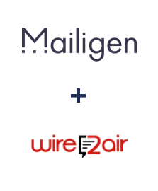 Integración de Mailigen y Wire2Air