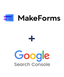Integración de MakeForms y Google Search Console