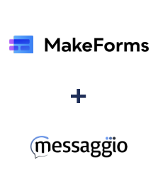 Integración de MakeForms y Messaggio