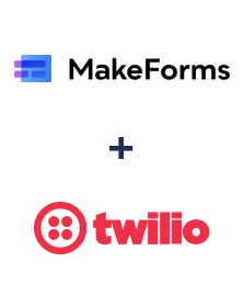 Integración de MakeForms y Twilio