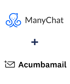 Integración de ManyChat y Acumbamail