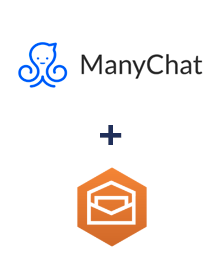 Integración de ManyChat y Amazon Workmail