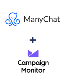 Integración de ManyChat y Campaign Monitor