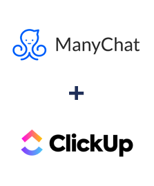 Integración de ManyChat y ClickUp