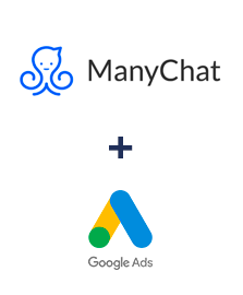 Integración de ManyChat y Google Ads
