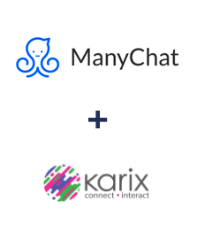 Integración de ManyChat y Karix