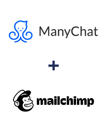 Integración de ManyChat y MailChimp