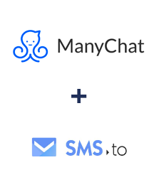 Integración de ManyChat y SMS.to