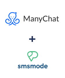 Integración de ManyChat y Smsmode