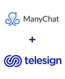 Integración de ManyChat y Telesign