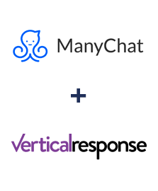 Integración de ManyChat y VerticalResponse