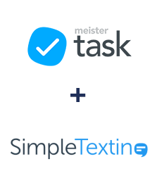 Integración de MeisterTask y SimpleTexting