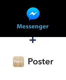 Integración de Facebook Messenger y Poster