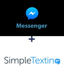 Integración de Facebook Messenger y SimpleTexting