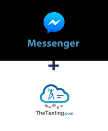Integración de Facebook Messenger y TheTexting