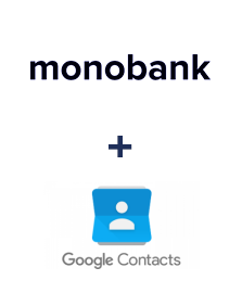 Integración de Monobank y Google Contacts