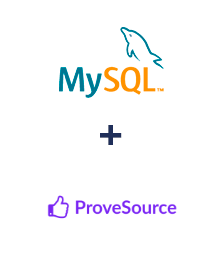 Integración de MySQL y ProveSource