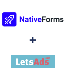 Integración de NativeForms y LetsAds