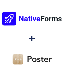 Integración de NativeForms y Poster