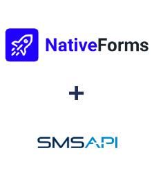 Integración de NativeForms y SMSAPI