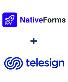 Integración de NativeForms y Telesign